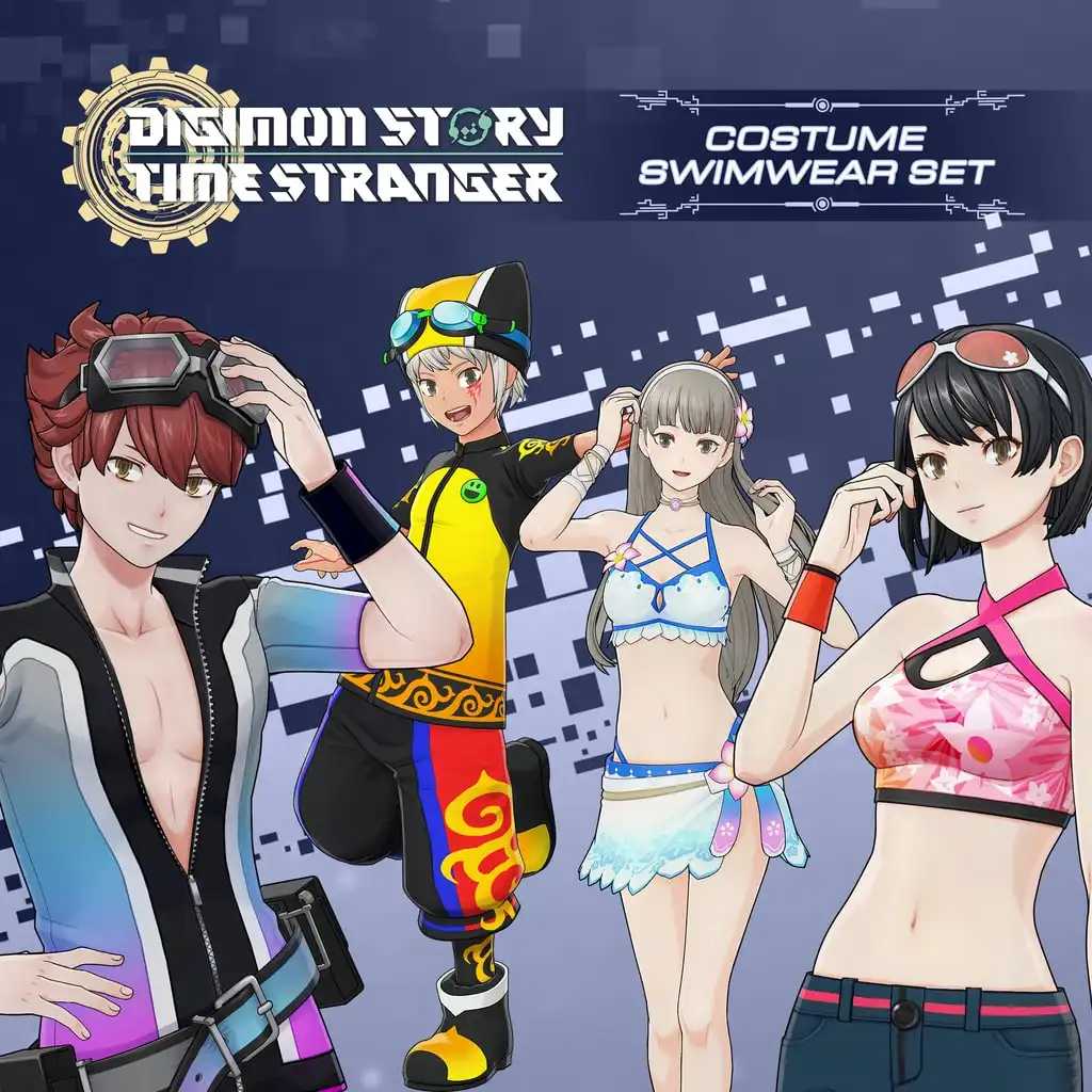 Digimon Story Time Stranger Costume Swimwear Set — Digimon Story Time Stranger