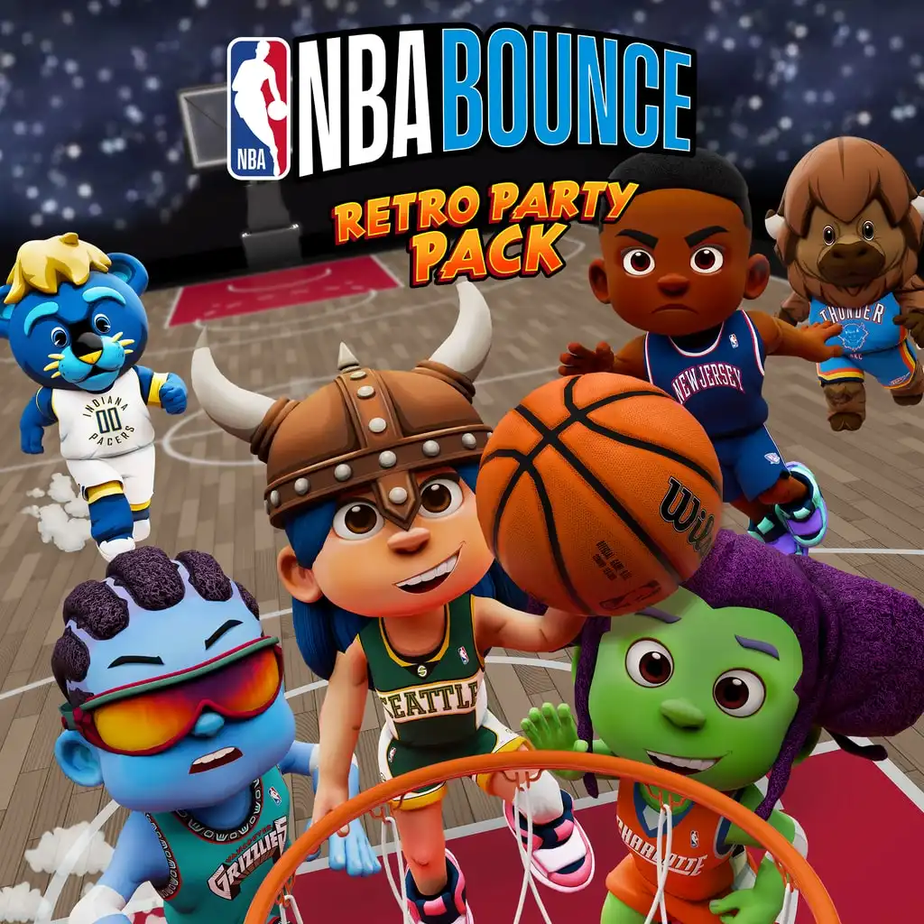 NBA BOUNCE - Retro Party Pack — NBA BOUNCE