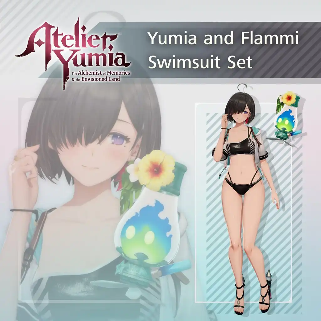 Atelier Yumia - Yumia and Flammi Swimsuit Set — Atelier Yumia: The Alchemist of Memories & the Envisioned Land