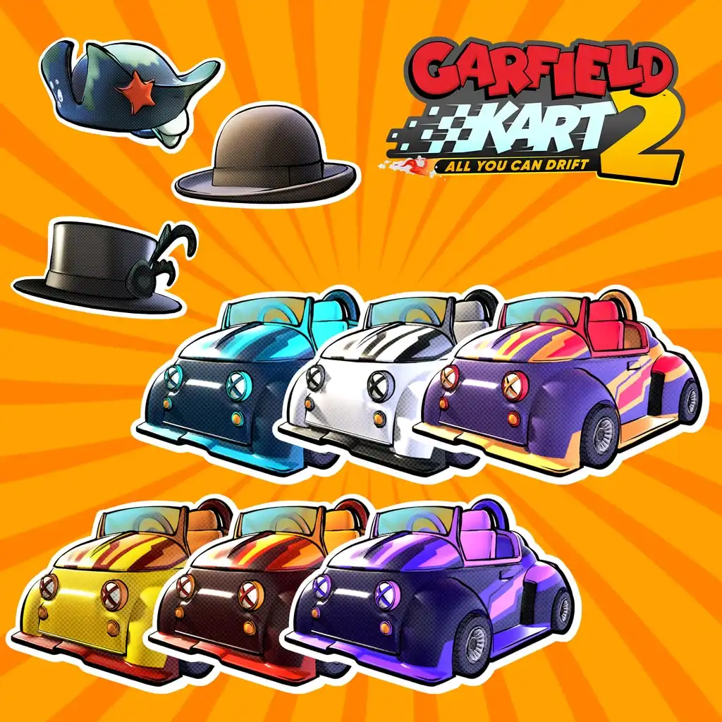 Garfield Kart 2 - All You Can Drift - Garfing Cosmeowtics — Garfield Kart 2 - All You Can Drift
