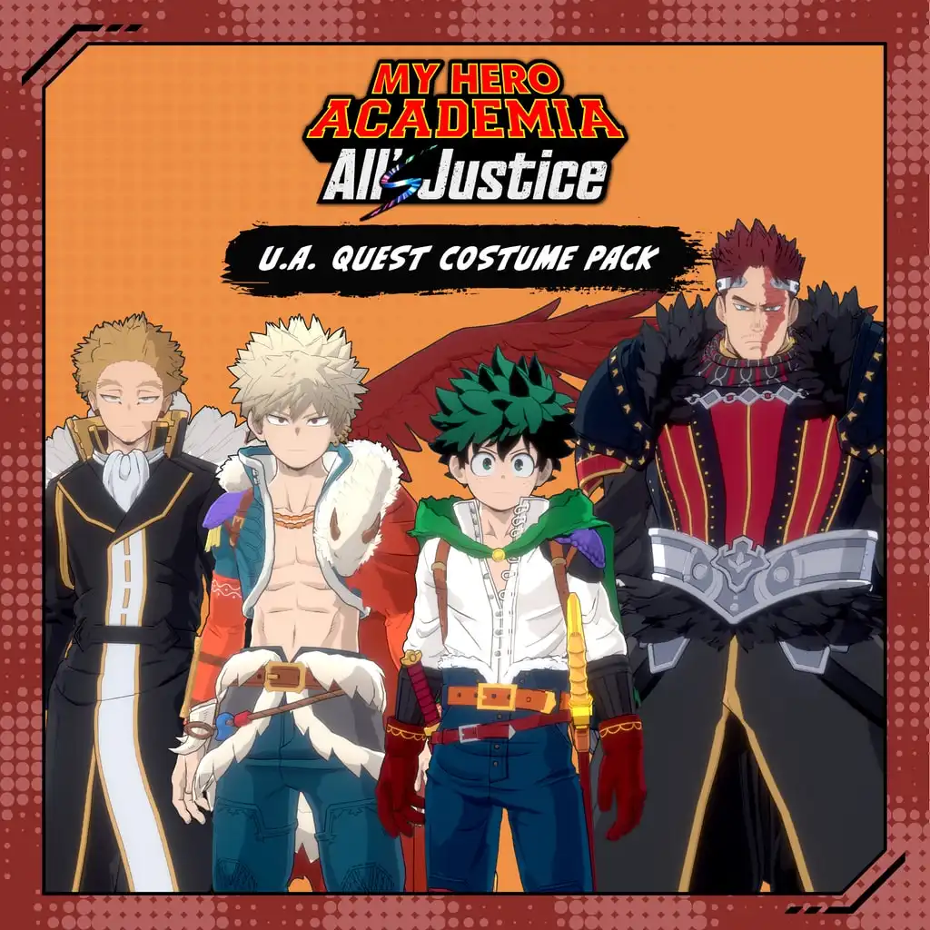MY HERO ACADEMIA: All’s Justice - U.A. Quest Costume Pack — MY HERO ACADEMIA: All’s Justice