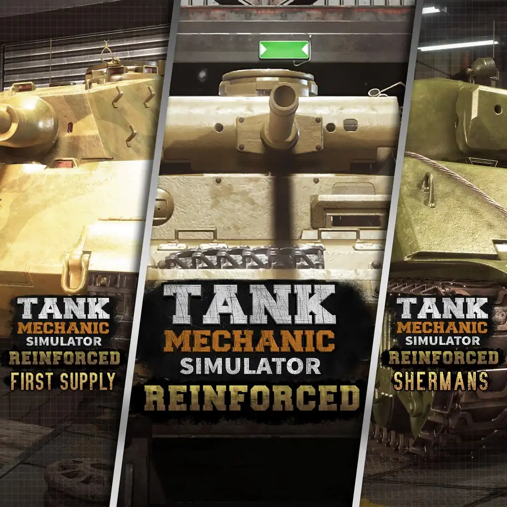 Tank Mechanic Simulator - Reinforced Ultimate — PS4/PS5 ფასი საქართველოში