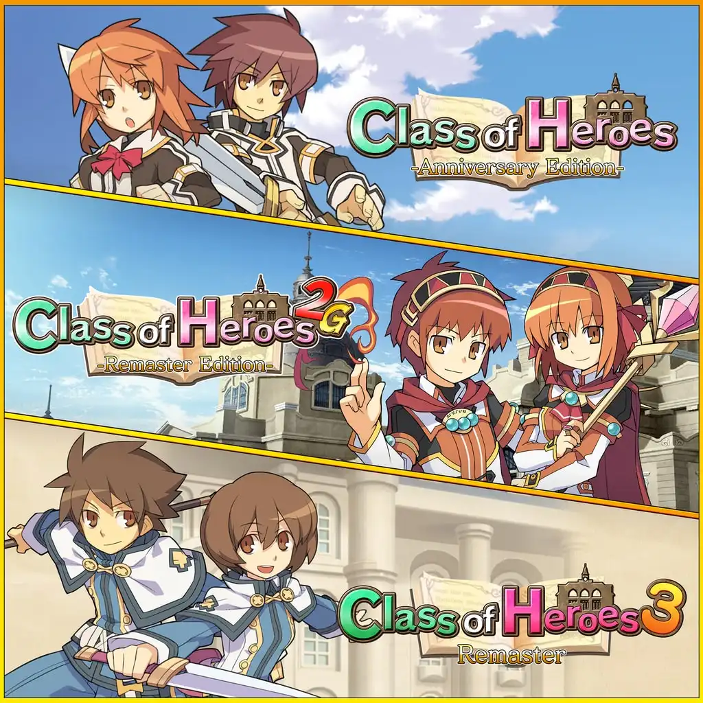 Class of Heroes: The Ultimate Trilogy — Class of Heroes 3 Remaster