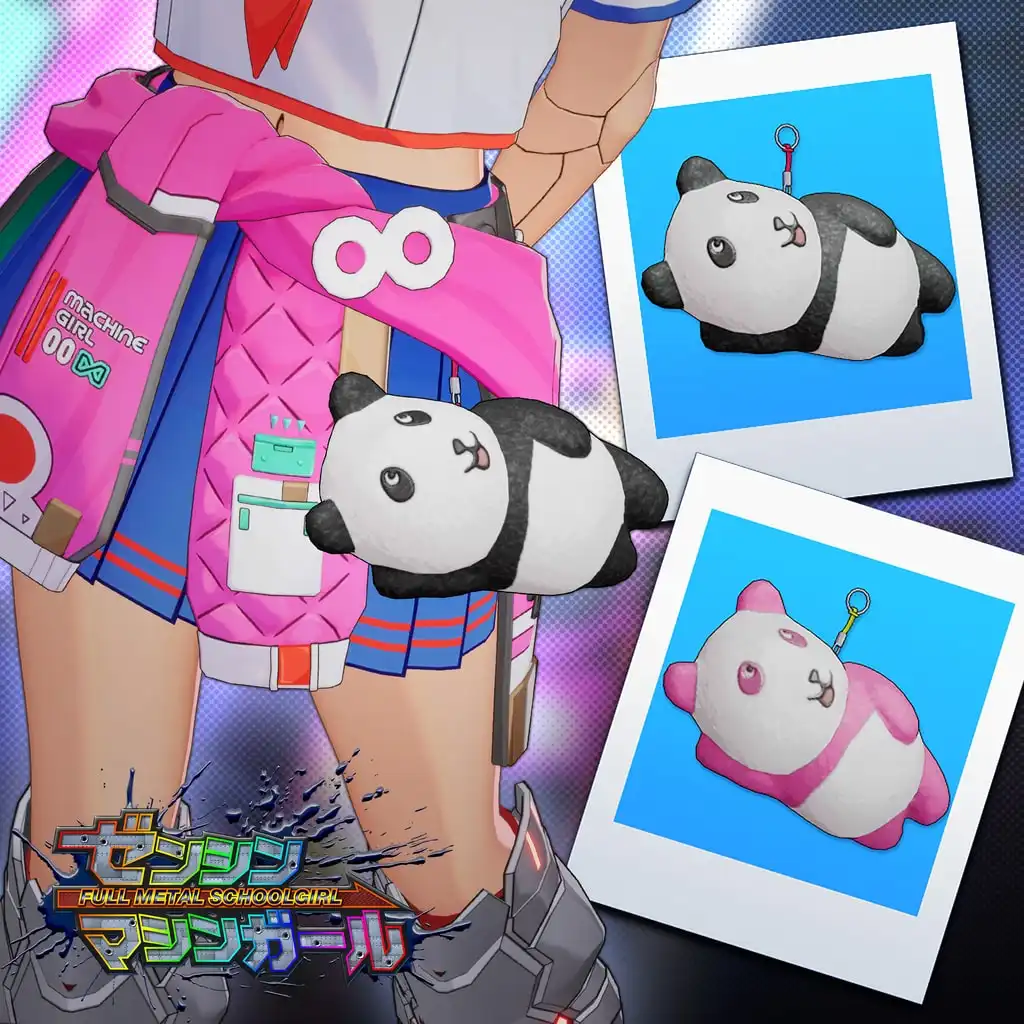 Accessory: "Dopey Panda" in 2 Color Varieties — FULL METAL SCHOOLGIRL