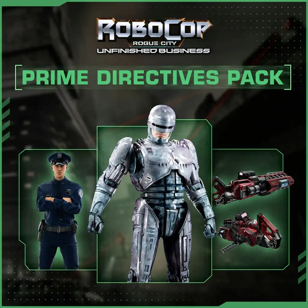 RoboCop: Rogue City - Unfinished Business - Prime directive pack — RoboCop: Rogue City - Unfinished Business