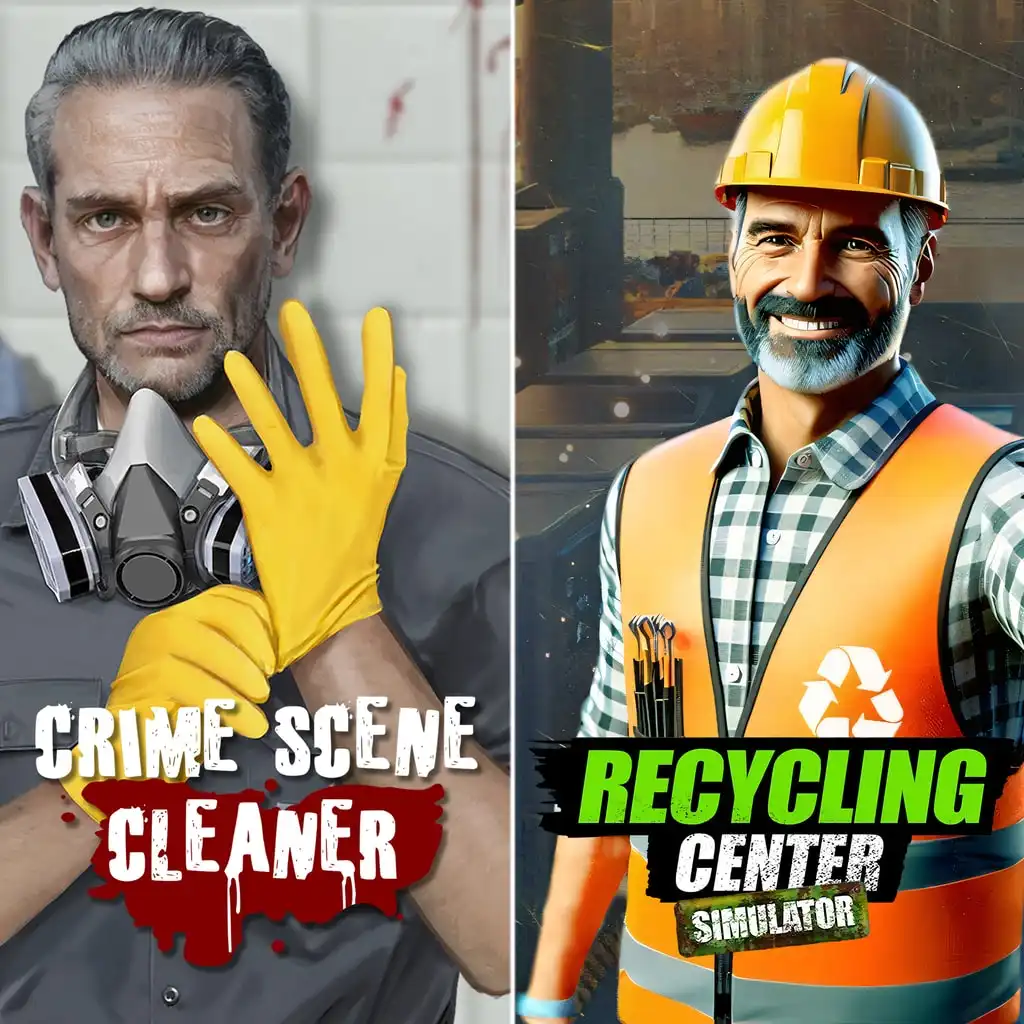Recycling Center Simulator & Crime Scene Cleaner — Crime Scene Cleaner