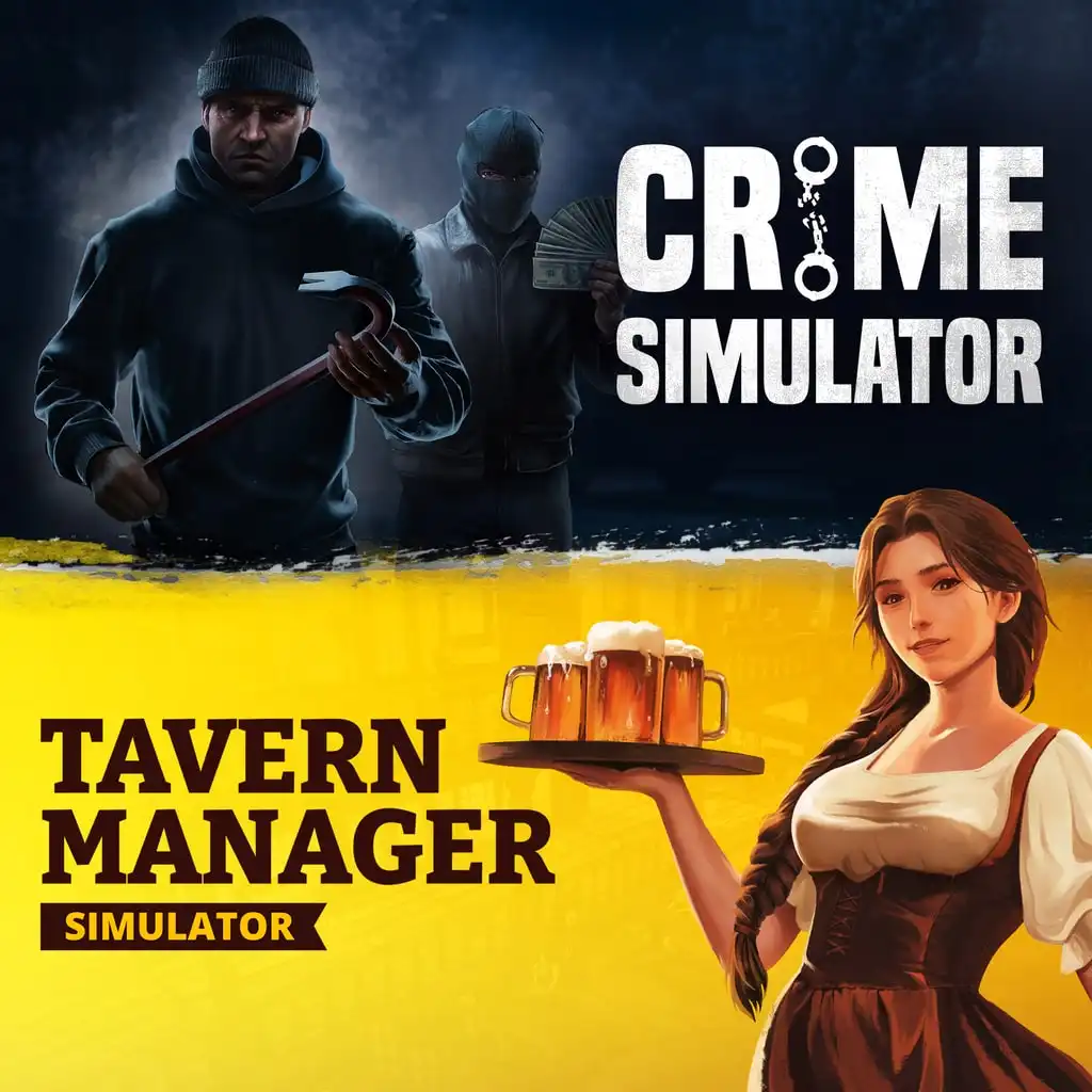 Crime Simulator x Tavern Manager Simulator — PS4/PS5 ფასი საქართველოში