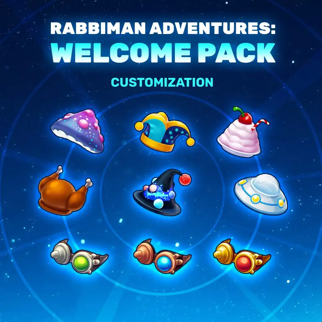Rabbiman Adventures: Welcome Pack - Customization — Rabbiman Adventures: Secret Room