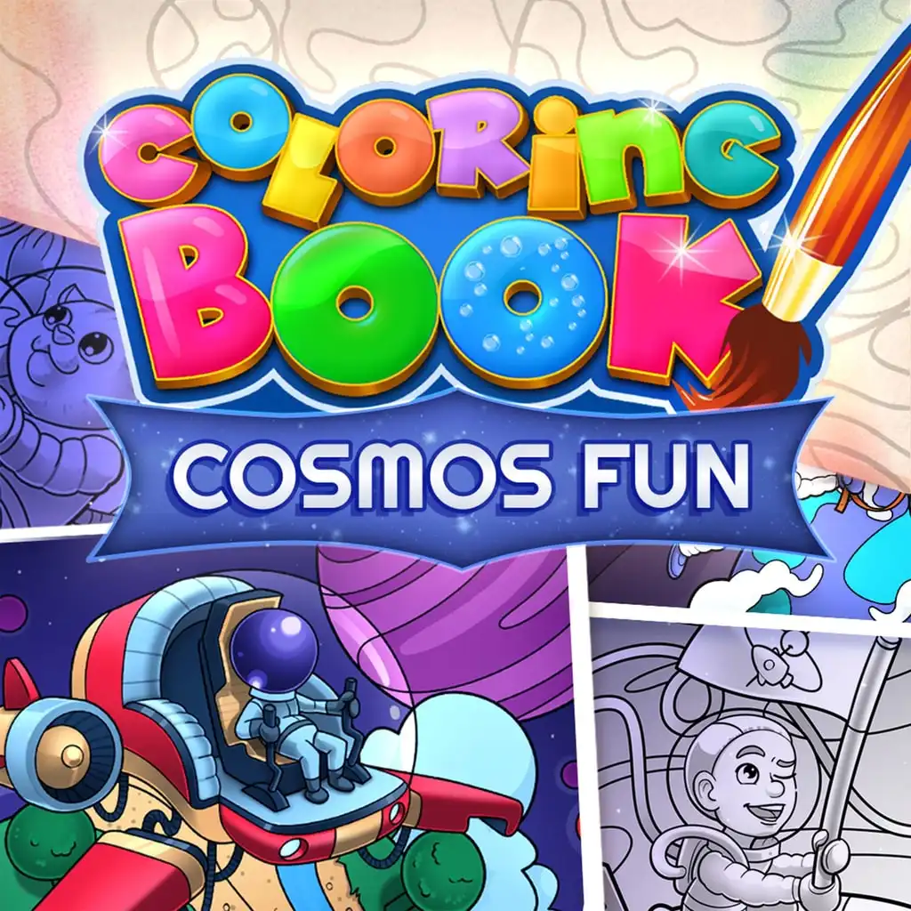 Coloring Book: Cosmos Fun — Coloring Book