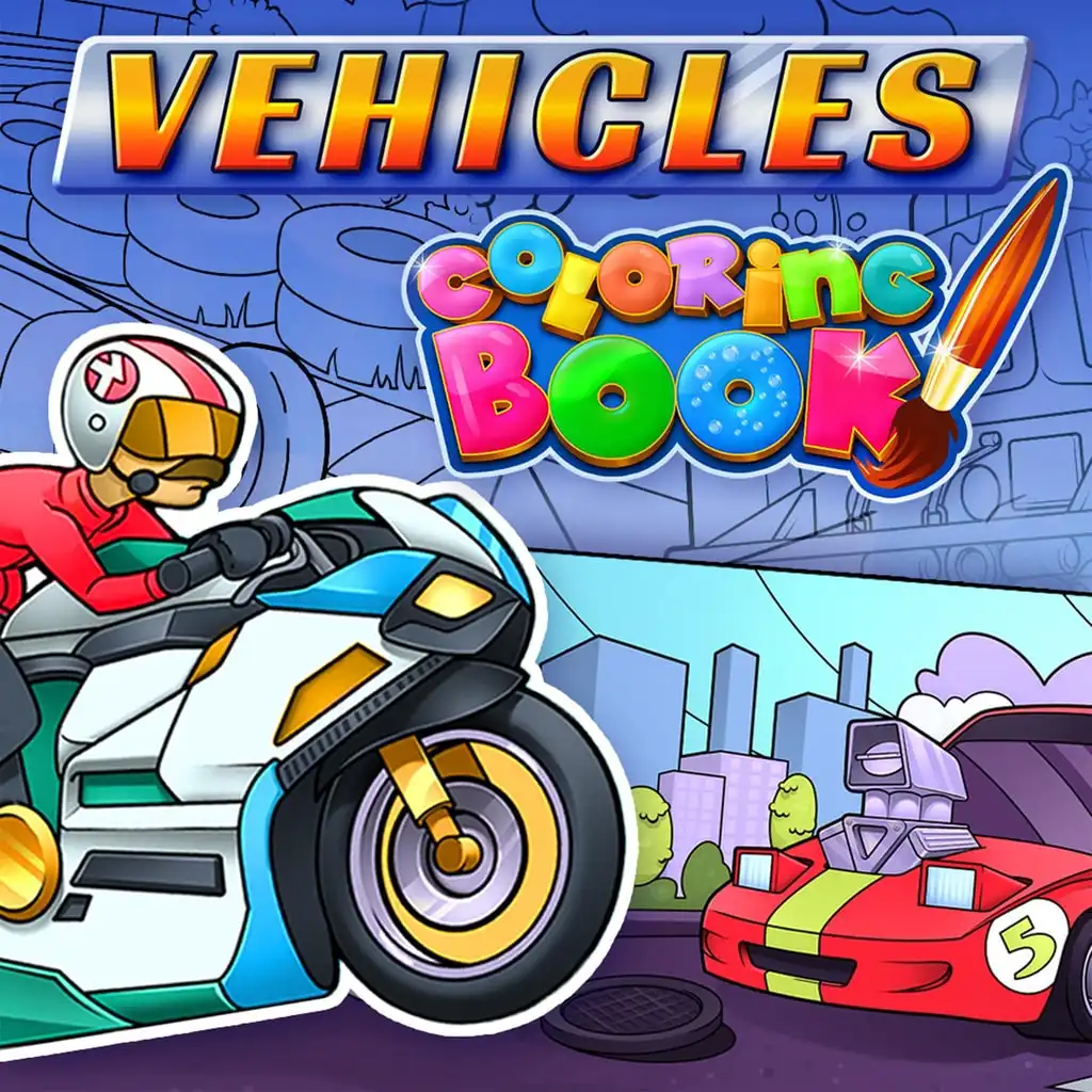 Coloring Book: Vehicles — Coloring Book