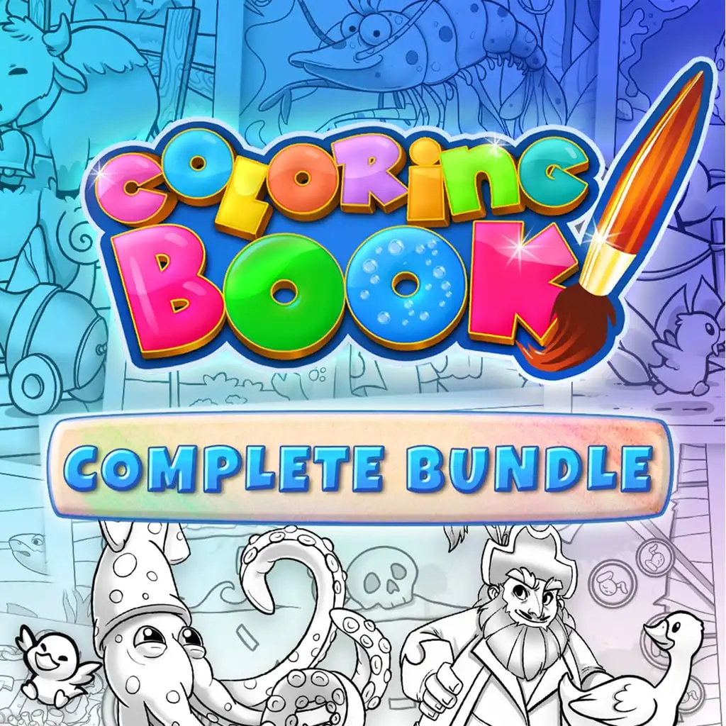 Coloring Book: Complete Bundle - 396 drawings — PS4/PS5 ფასი საქართველოში