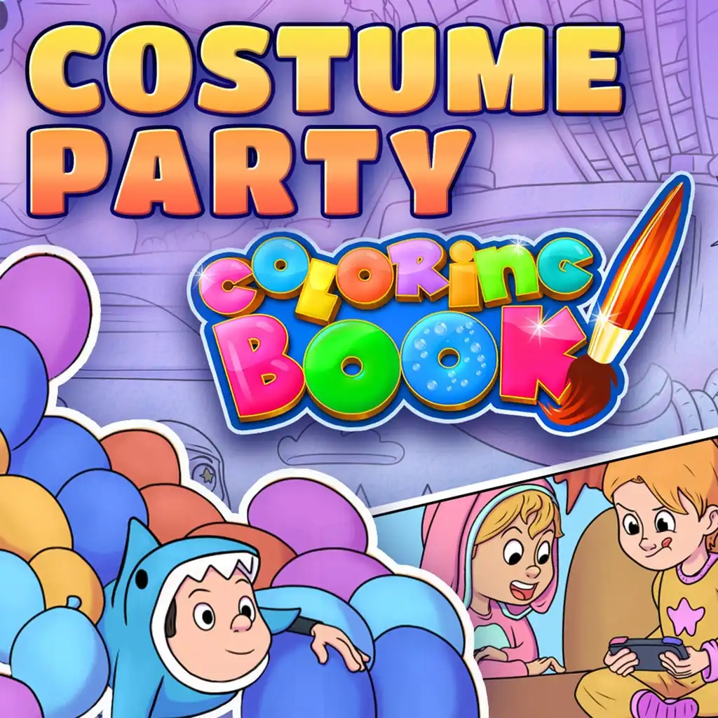 Coloring Book: Costume Party — Coloring Book