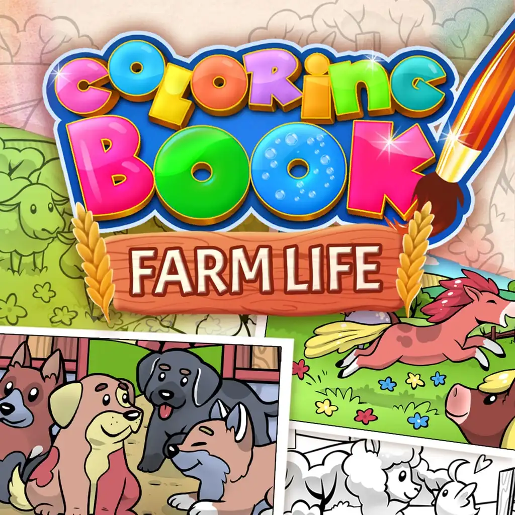 Coloring Book: Farm Life — Coloring Book