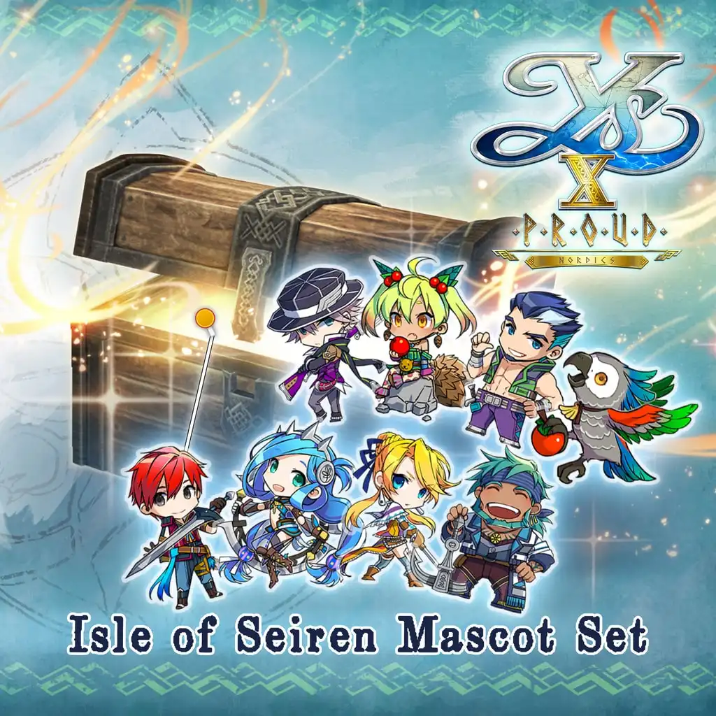 Ys X: Proud Nordics - Isle of Seiren Mascot Set — Ys X: Proud Nordics
