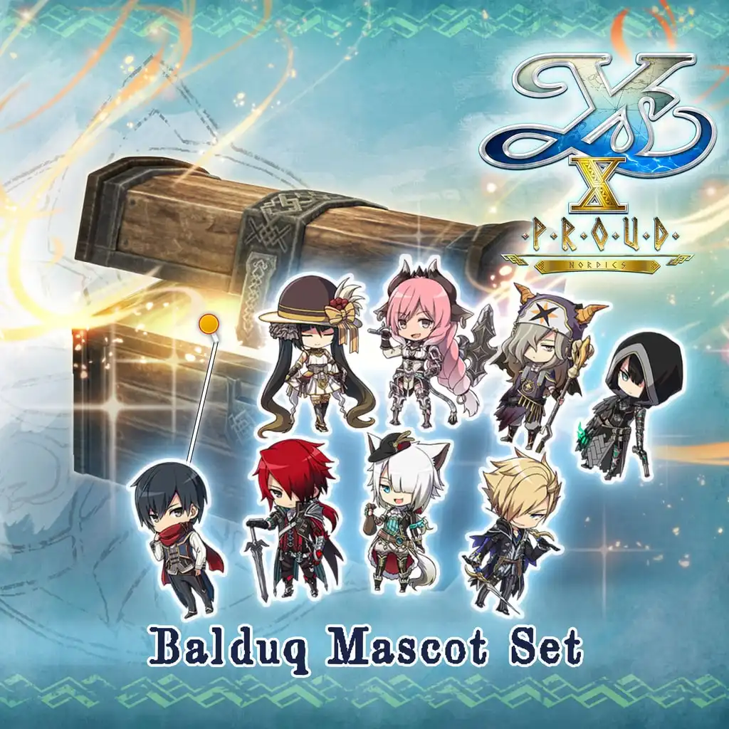 Ys X: Proud Nordics - Balduq Mascot Set — Ys X: Proud Nordics
