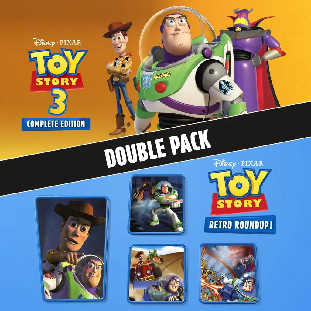 Disney/Pixar Toy Story: Retro Roundup! + Toy Story 3 Complete Edition Double Pack — Disney/Pixar Toy Story 3 Complete Edition