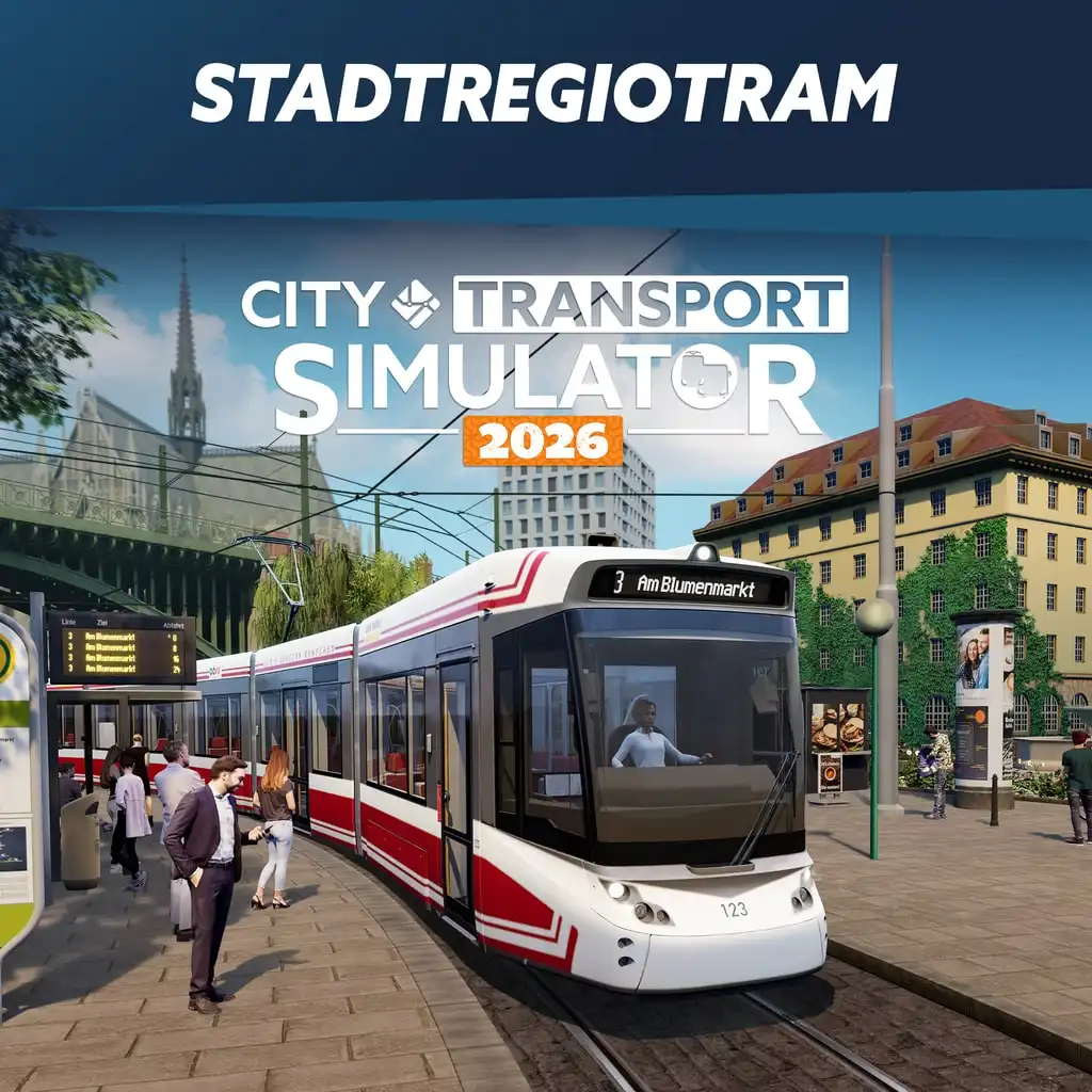 CTS 2026 -  Tram DLC: StadtRegioTram - City Transport Simulator Bus & Tram — City Transport Simulator 2026