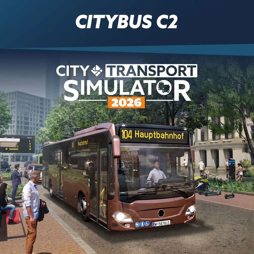 CTS 2026 - Bus DLC: Citybus C2 — City Transport Simulator 2026