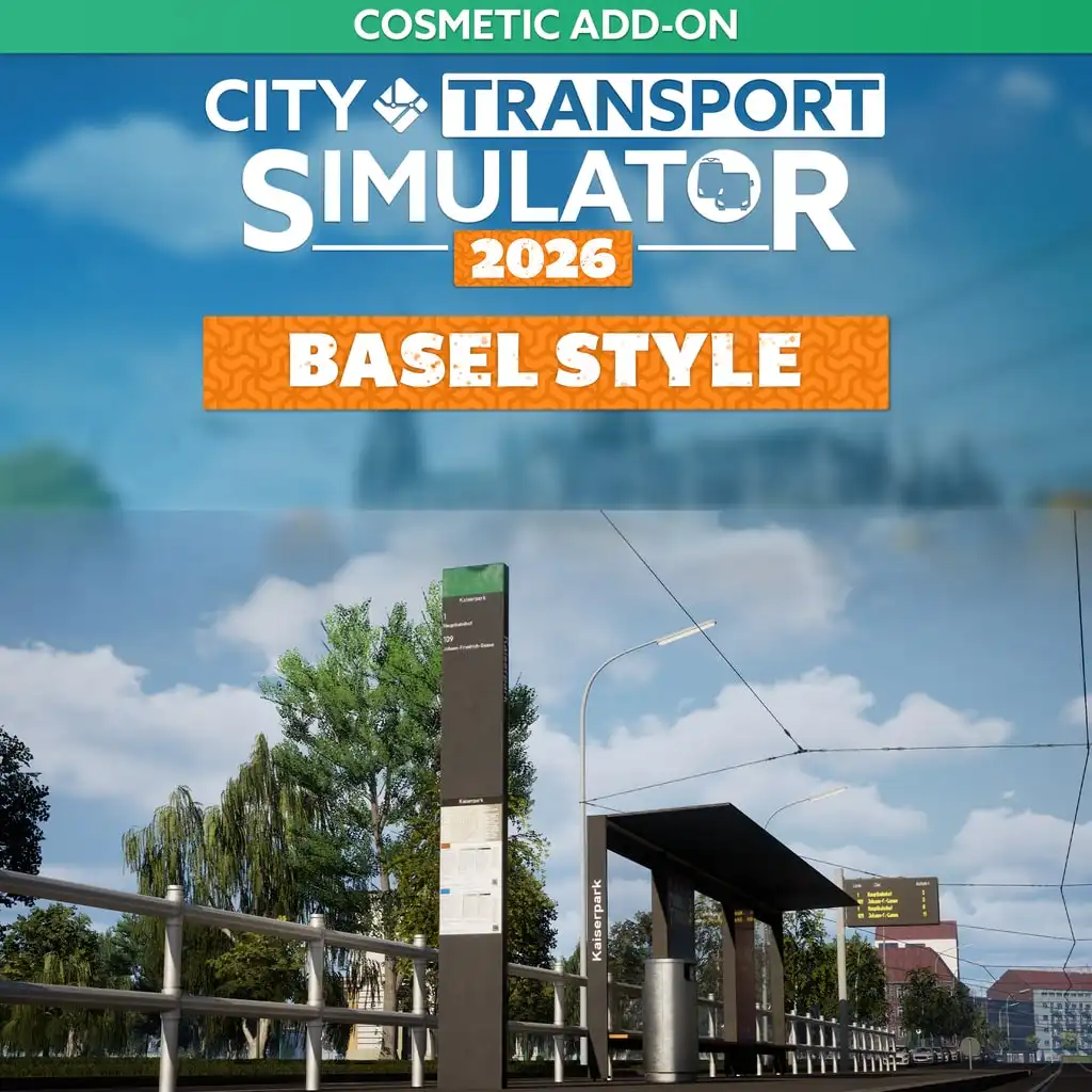 CTS 2026 - Cosmetic DLC: Basel Style - City Transport Simulator Bus & Tram — City Transport Simulator 2026