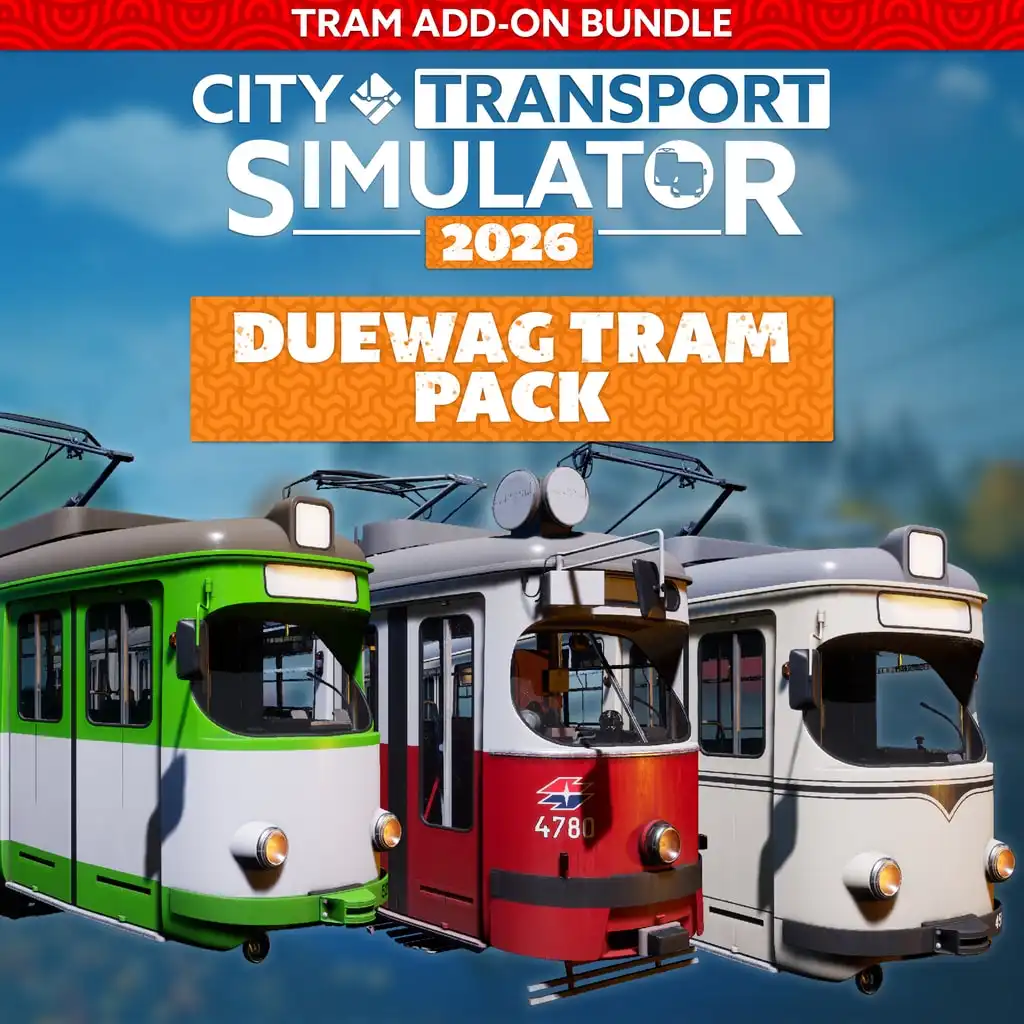 CTS 2026 - Düwag Tram Pack — City Transport Simulator 2026