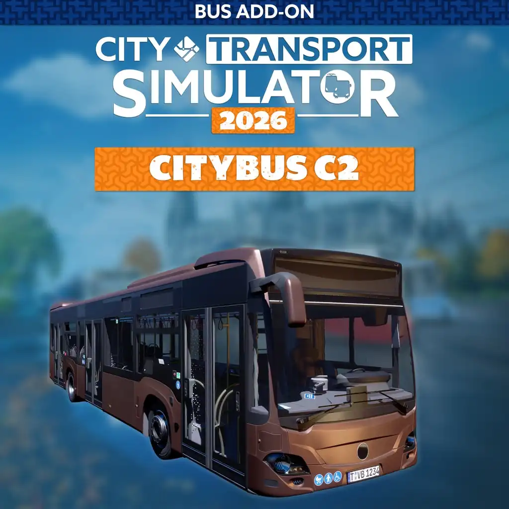 CTS 2026 - Bus DLC: Citybus C2 — City Transport Simulator 2026