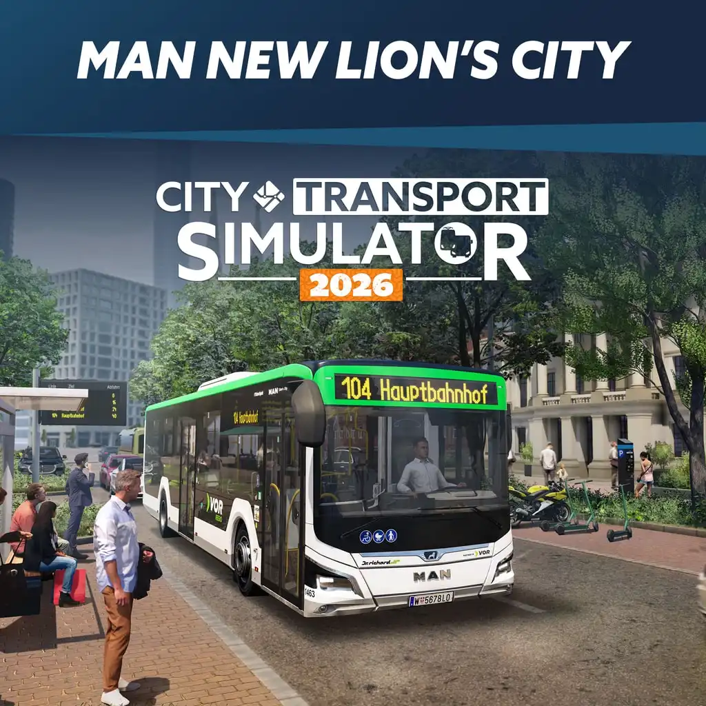 CTS 2026 - Bus DLC: MAN New Lion's City — City Transport Simulator 2026