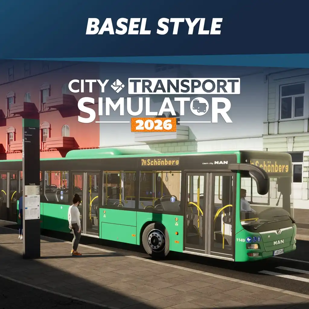 CTS 2026 - Cosmetic DLC: Basel Style - City Transport Simulator Bus & Tram — City Transport Simulator 2026