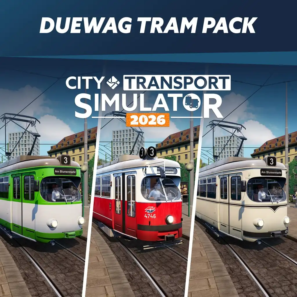 CTS 2026 - Düwag Tram Pack — City Transport Simulator 2026