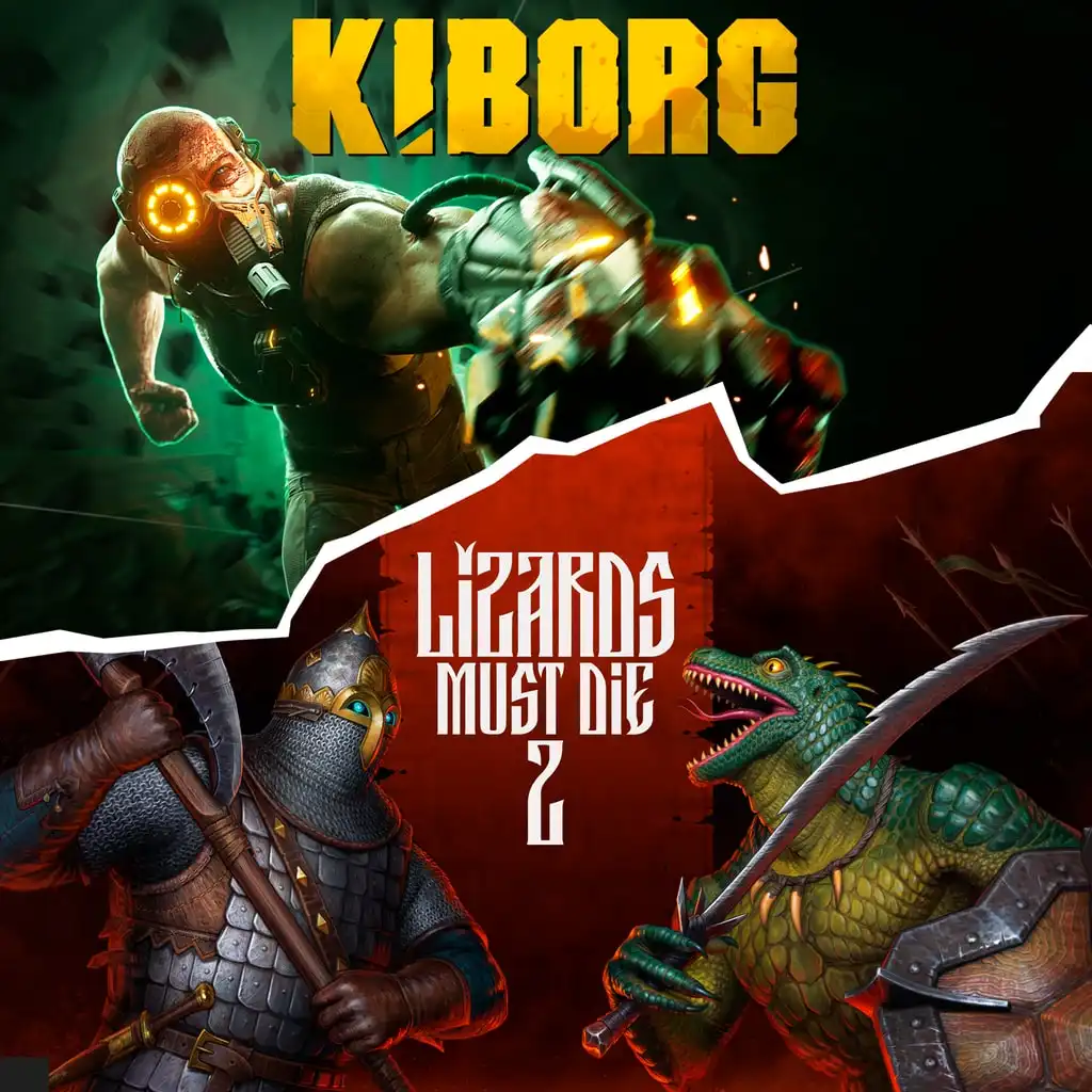 LIZARDS MUST DIE 2 + KIBORG — Lizards Must Die 2