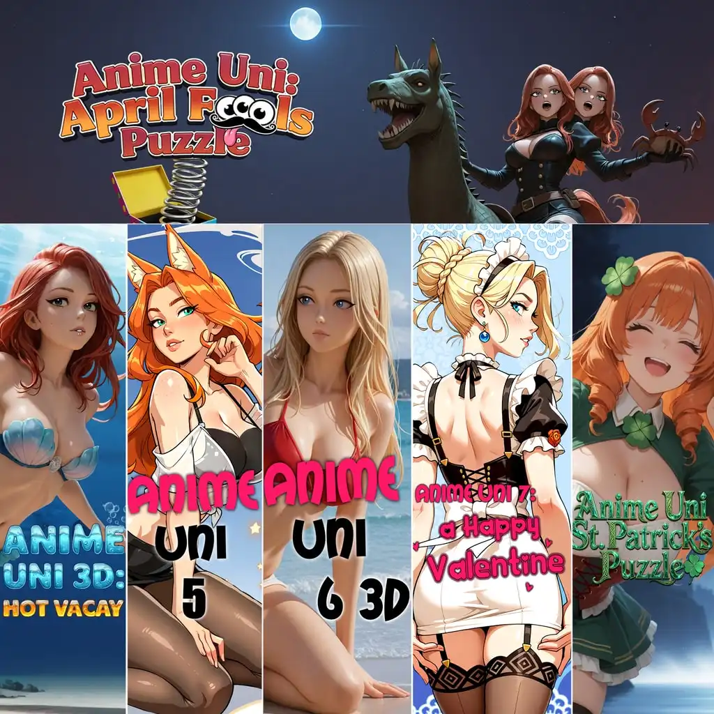 Anime Uni: Holiday Collection — Anime Uni 3D: Hot Vacay