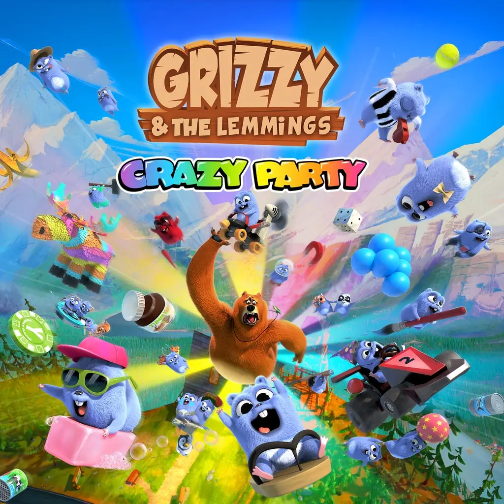 Grizzy and the Lemmings - Crazy Party — PS5 ფასი საქართველოში