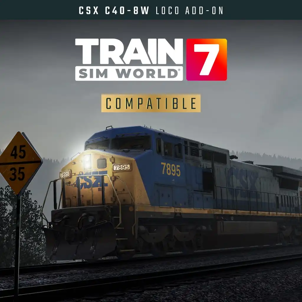 Train Sim World® 7: CSX C40-8W — Train Sim World® 7