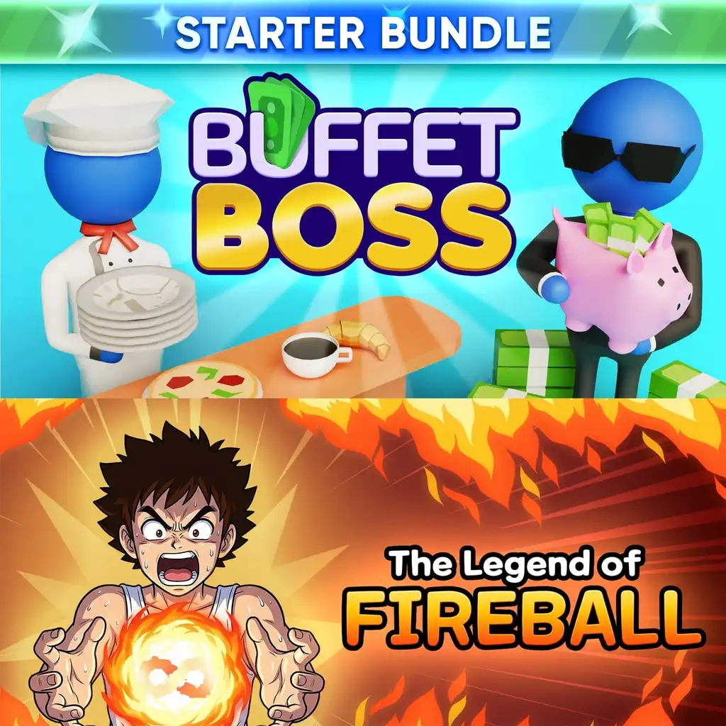 Buffet Boss & The Legend Of Fireball: Starter Bundle — PS4/PS5 ფასი საქართველოში