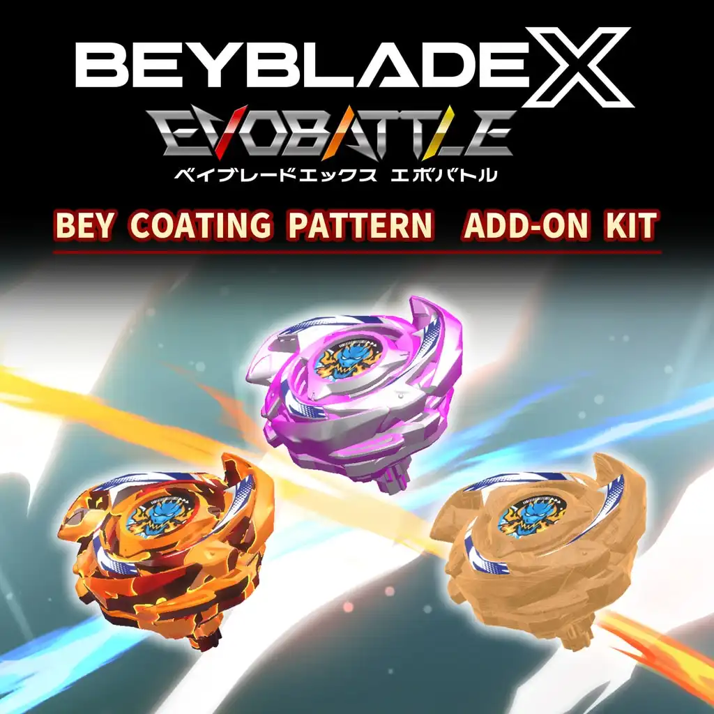 BEYBLADE X EVOBATTLE BEY COATING PATTERN EXPANSION KIT — BEYBLADE X EVOBATTLE