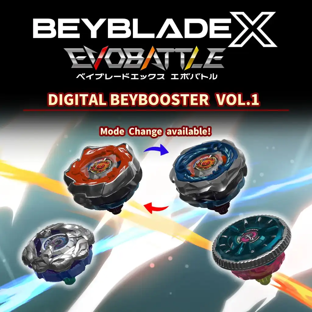 BEYBLADE X EVOBATTLE DIGITAL BEYBOOSTER VOL.1 — BEYBLADE X EVOBATTLE