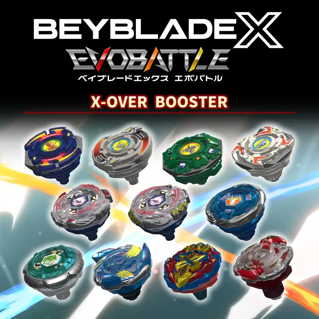 BEYBLADE X EVOBATTLE X-OVER BOOSTER — BEYBLADE X EVOBATTLE
