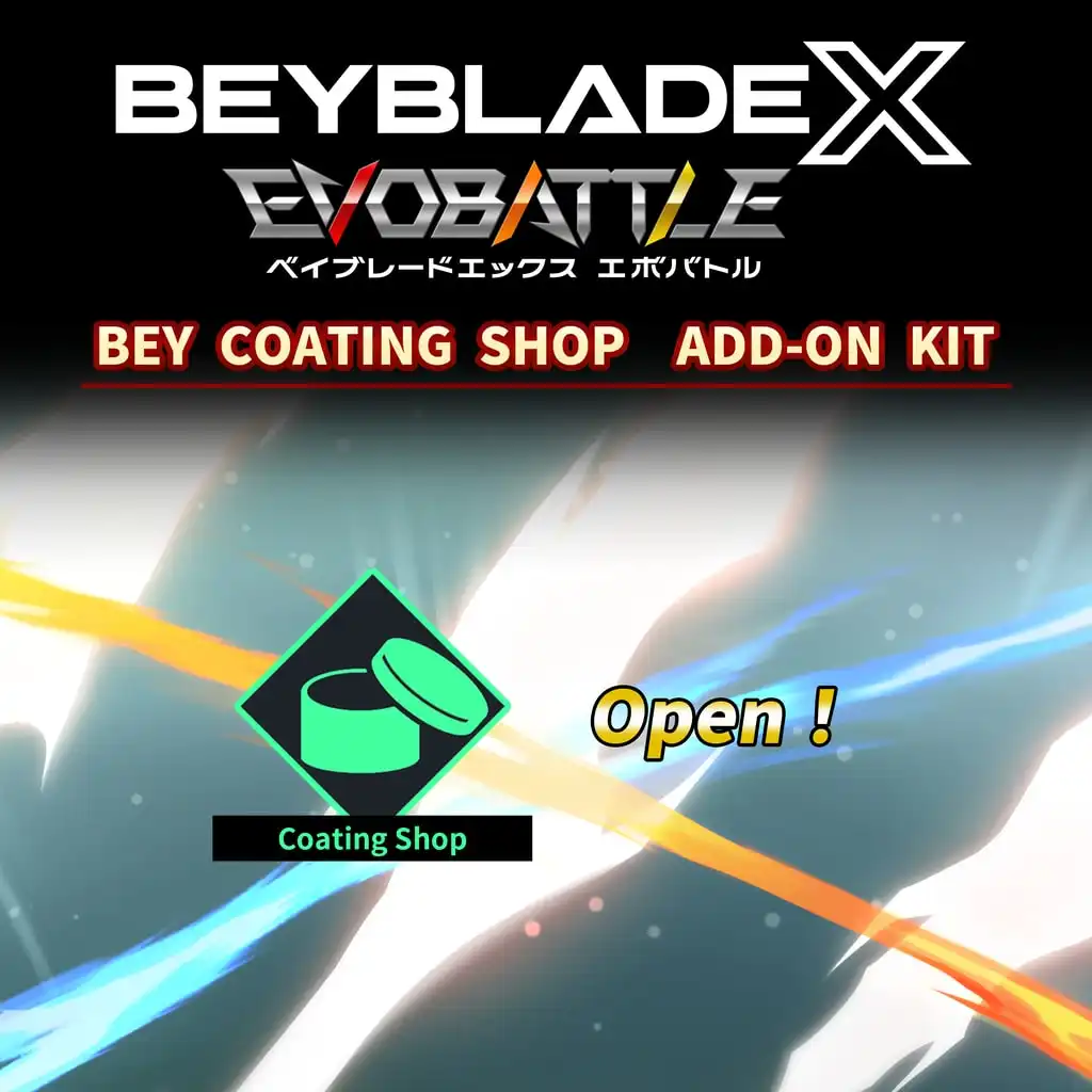 BEYBLADE X EVOBATTLE BEY COATING SHOP EXPANSION KIT — BEYBLADE X EVOBATTLE