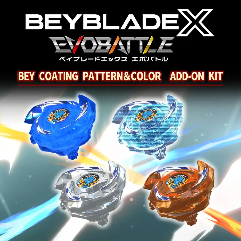 BEYBLADE X EVOBATTLE BEY COATING PATTERN & COLOR EXPANSION KIT — BEYBLADE X EVOBATTLE