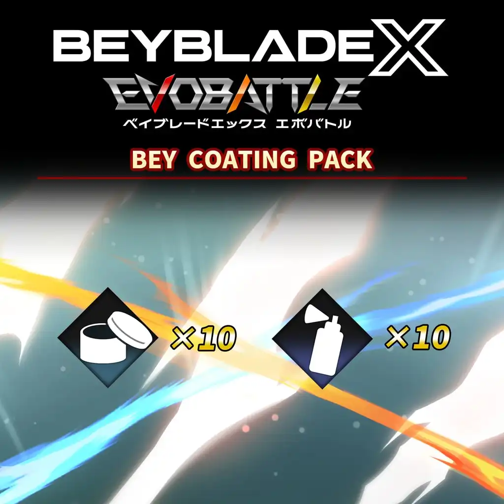 BEYBLADE X EVOBATTLE BEY COATING ITEM SET — BEYBLADE X EVOBATTLE