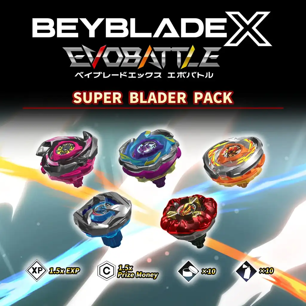 BEYBLADE X EVOBATTLE SUPER BLADER PACK — BEYBLADE X EVOBATTLE