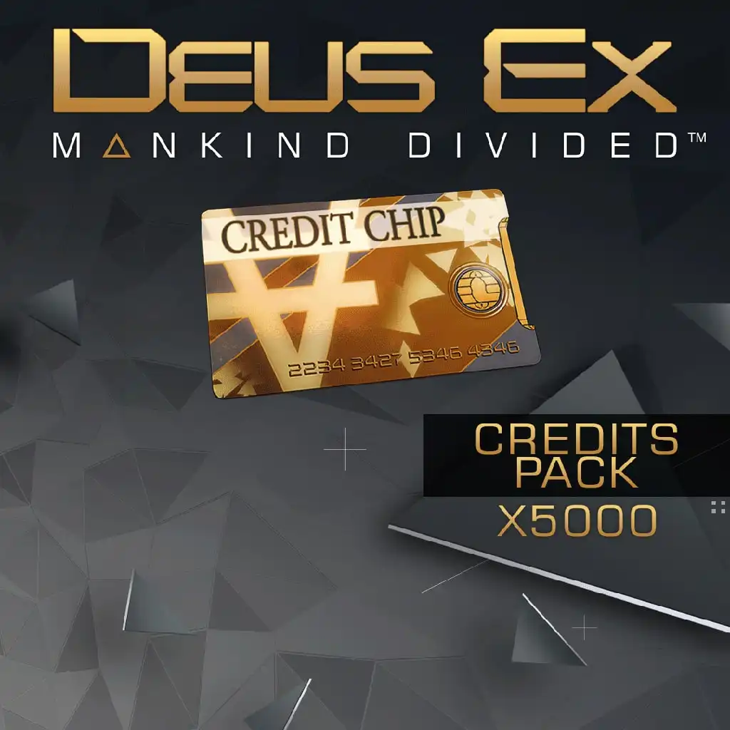 Deus Ex: Mankind Divided - 5000 Credits Pack — Deus Ex: Mankind Divided™