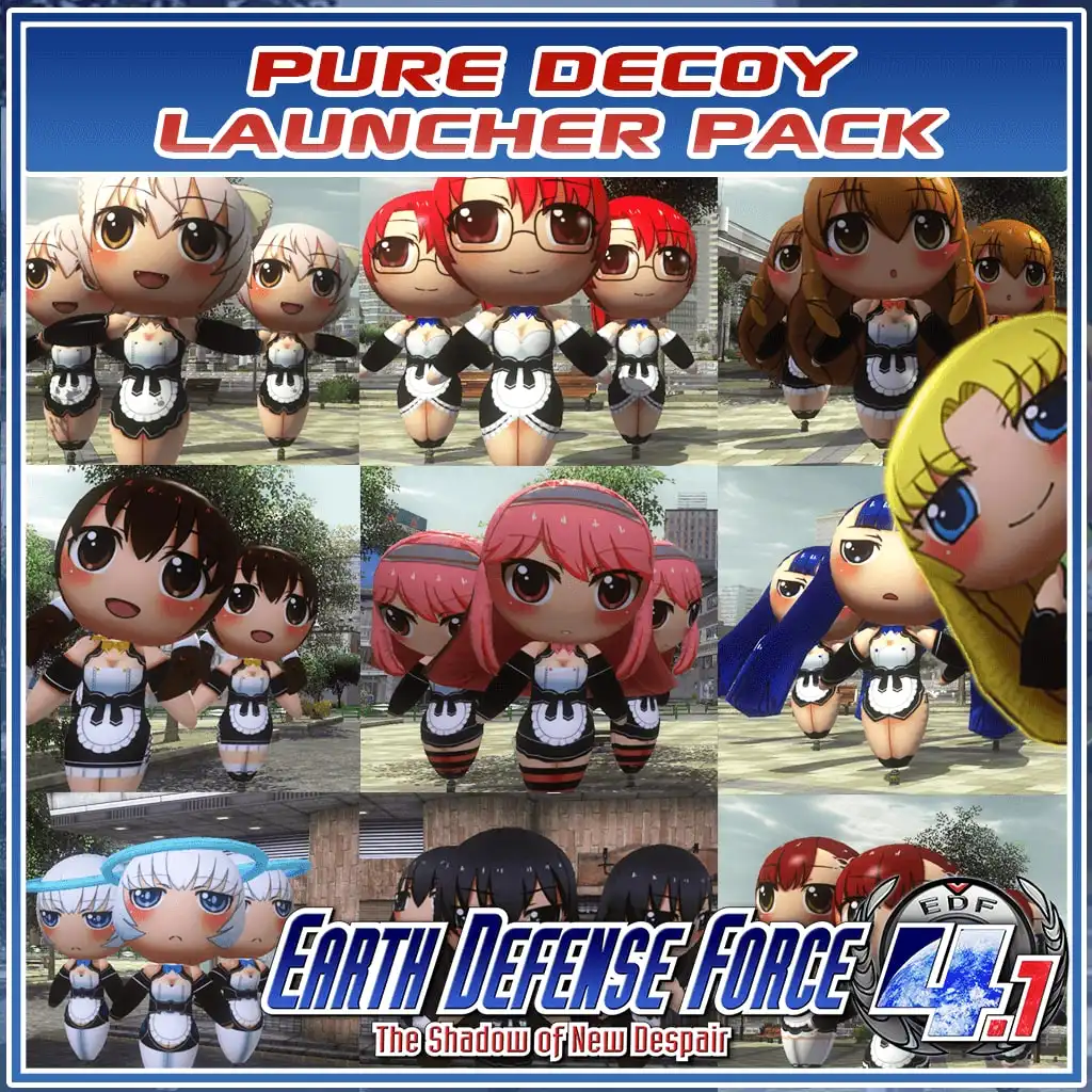 Pure Decoy Launcher Pack — Earth Defense Force 4.1: The Shadow of New Despair