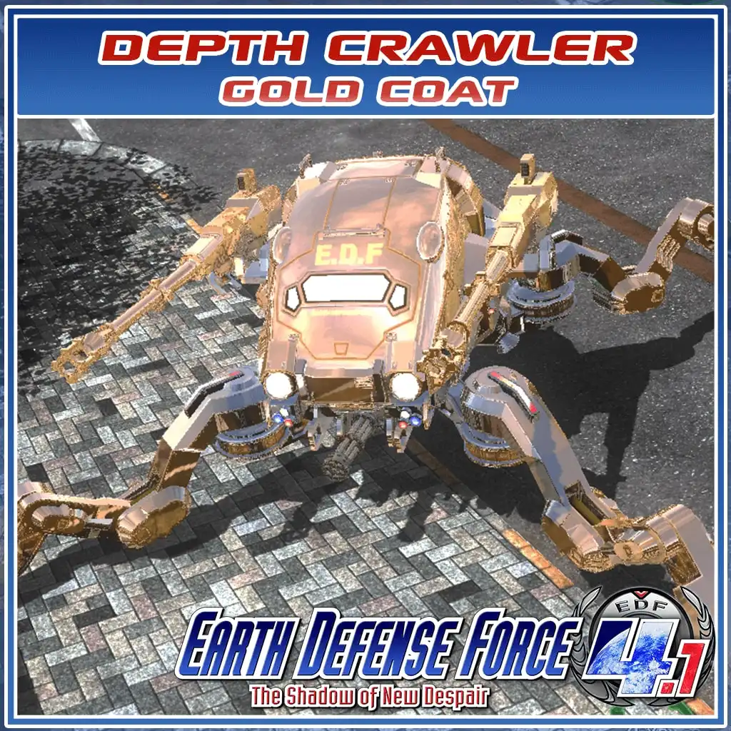 Depth Crawler Gold Coat — Earth Defense Force 4.1: The Shadow of New Despair