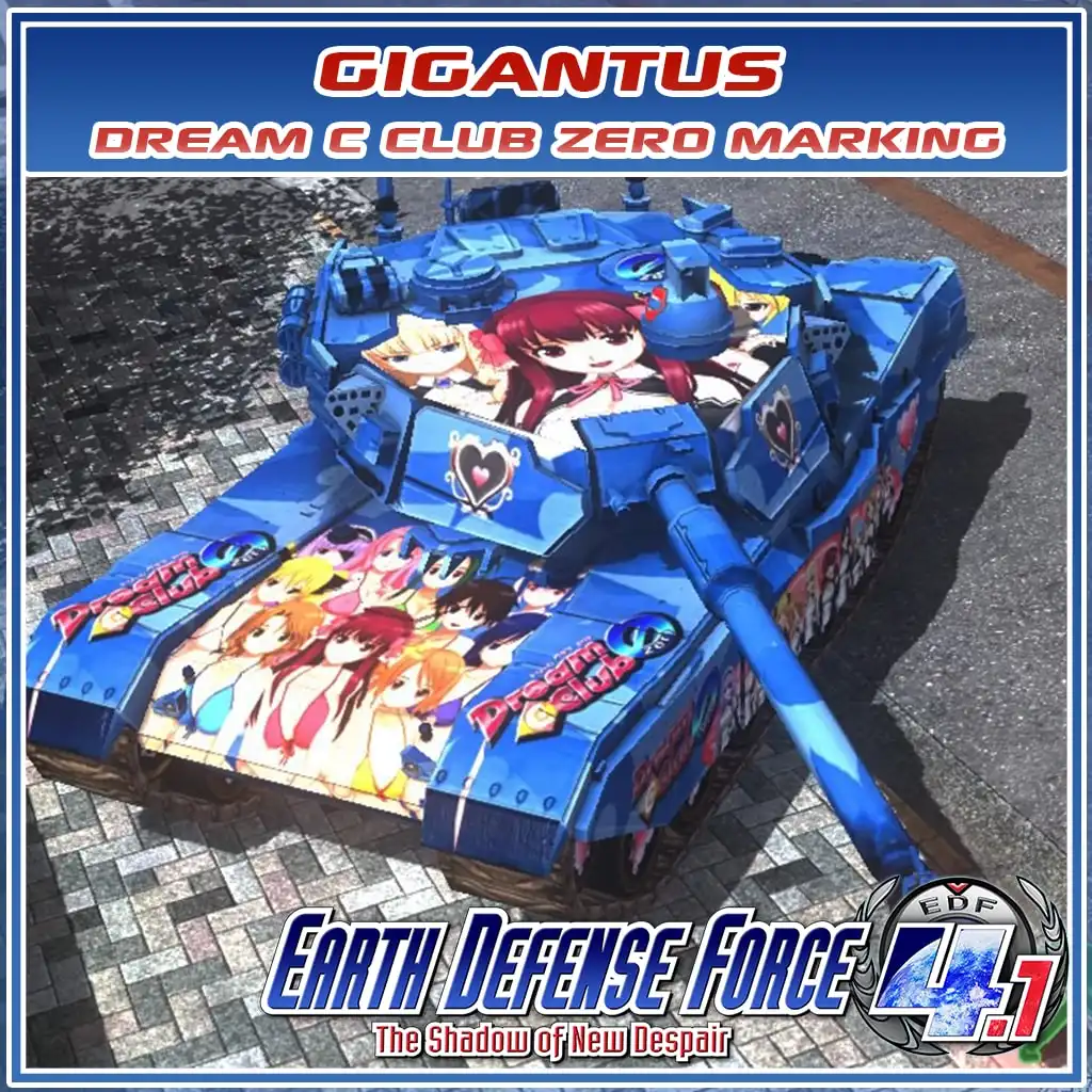 Gigantus Dream C Club Zero Marking — Earth Defense Force 4.1: The Shadow of New Despair