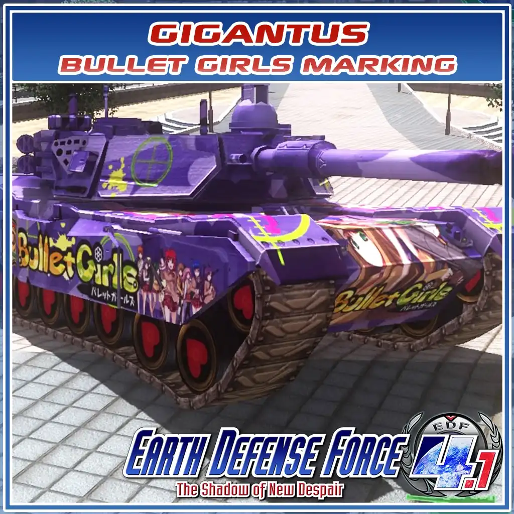 Gigantus Bullet Girls Marking — Earth Defense Force 4.1: The Shadow of New Despair
