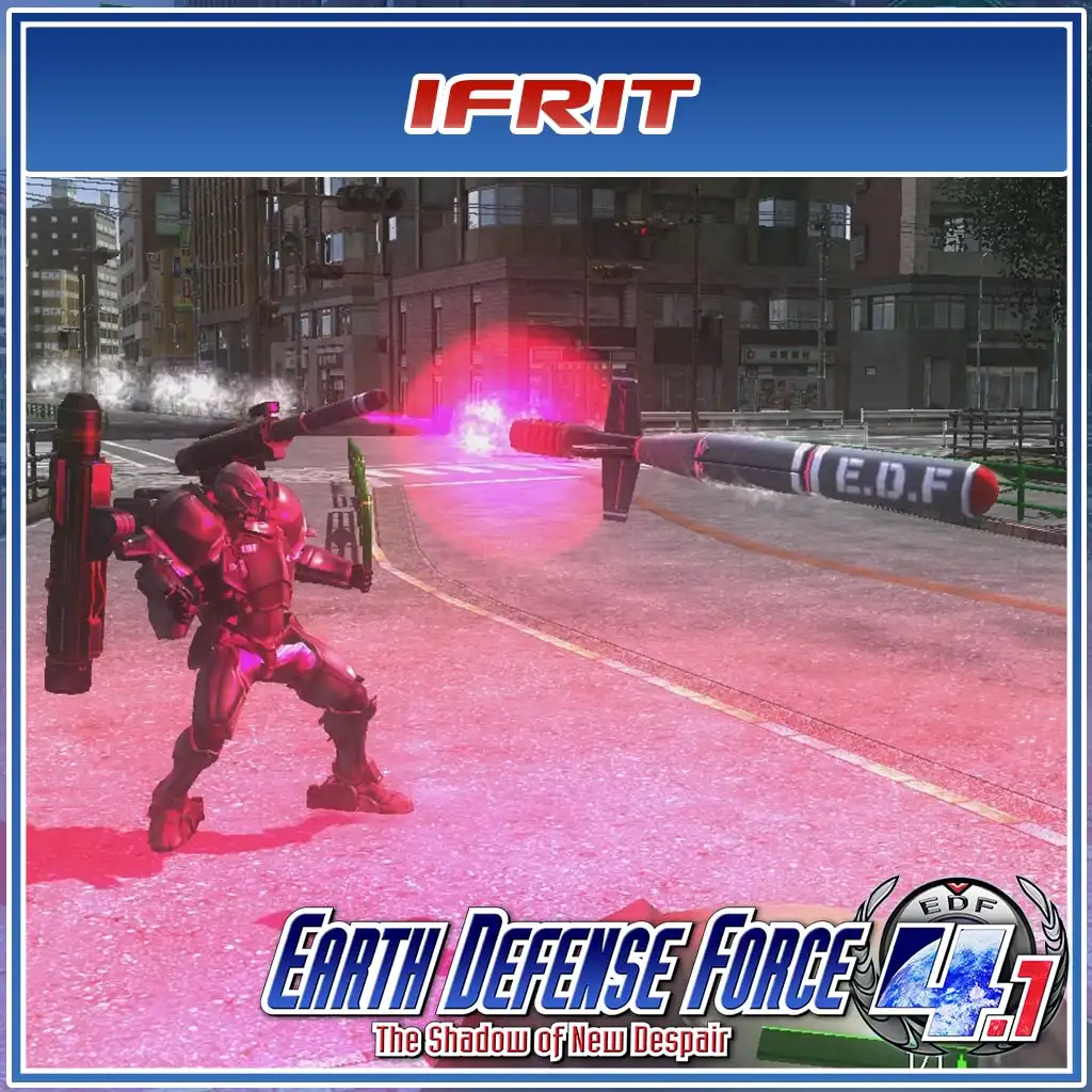Ifrit — Earth Defense Force 4.1: The Shadow of New Despair