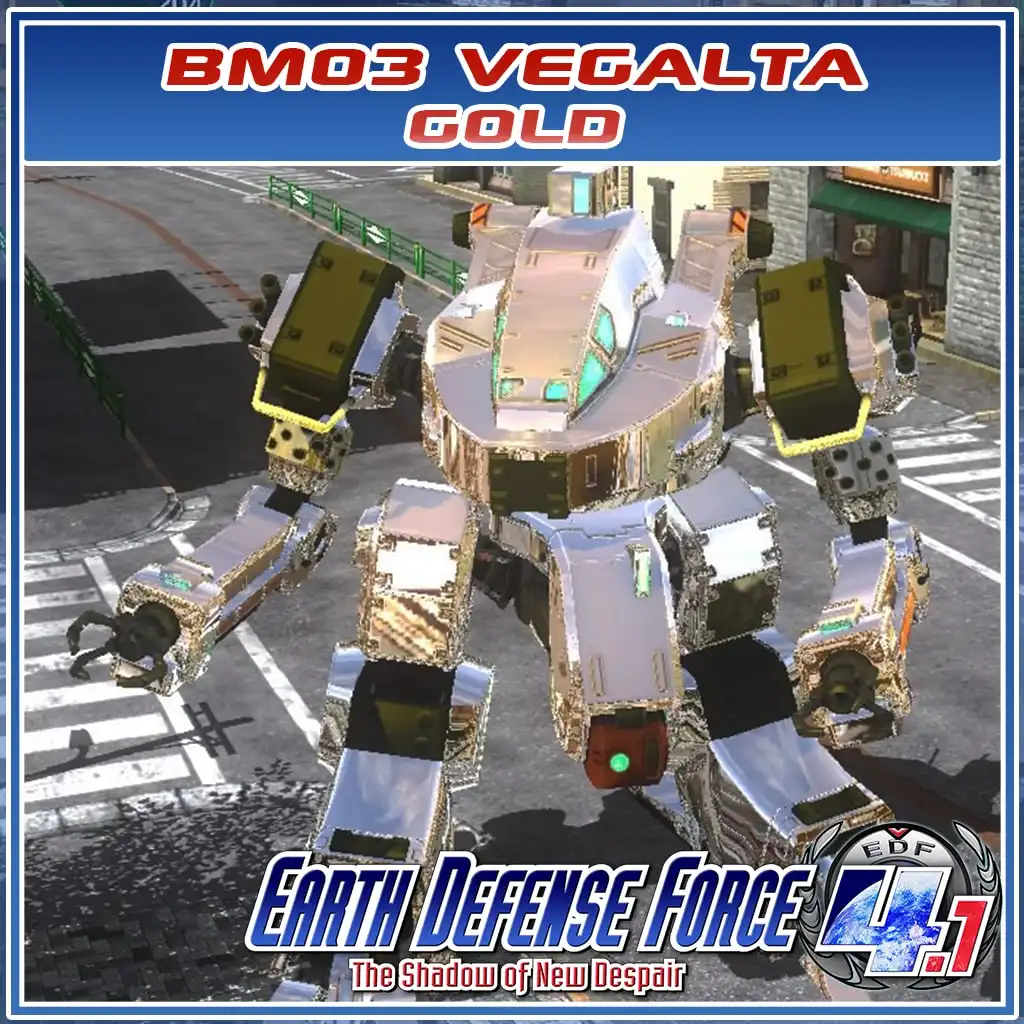 BM03 Vegalta Gold — Earth Defense Force 4.1: The Shadow of New Despair