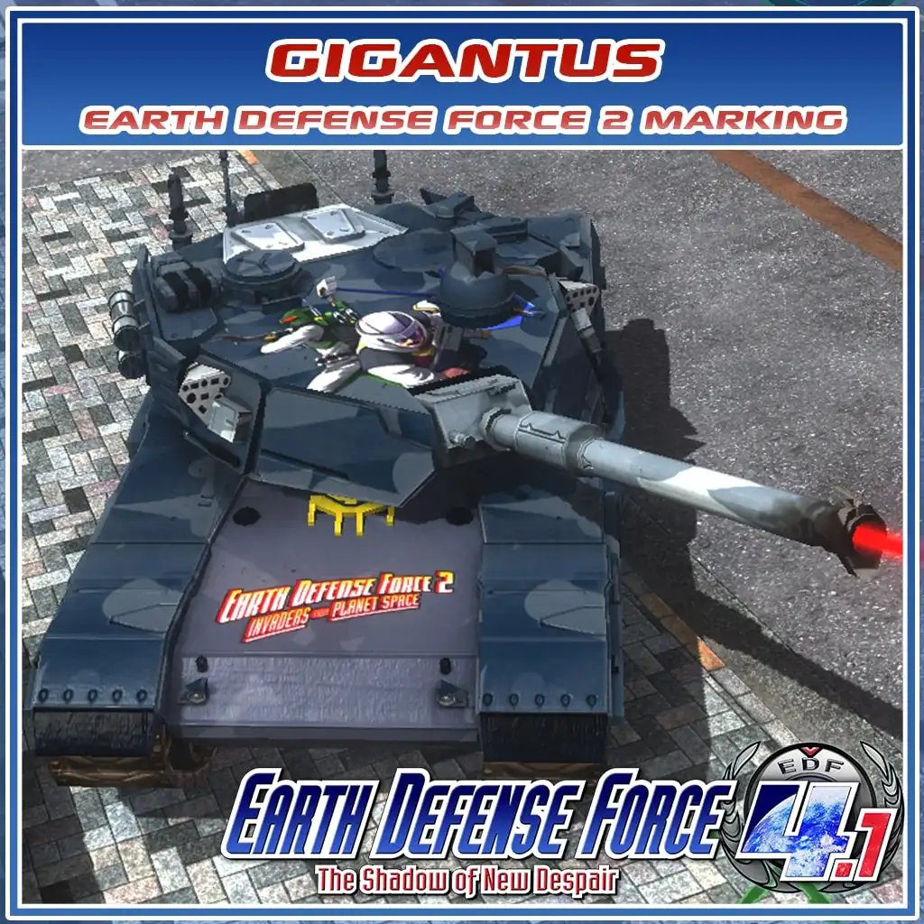 Gigantus Earth Defense Force 2 Marking — Earth Defense Force 4.1: The Shadow of New Despair