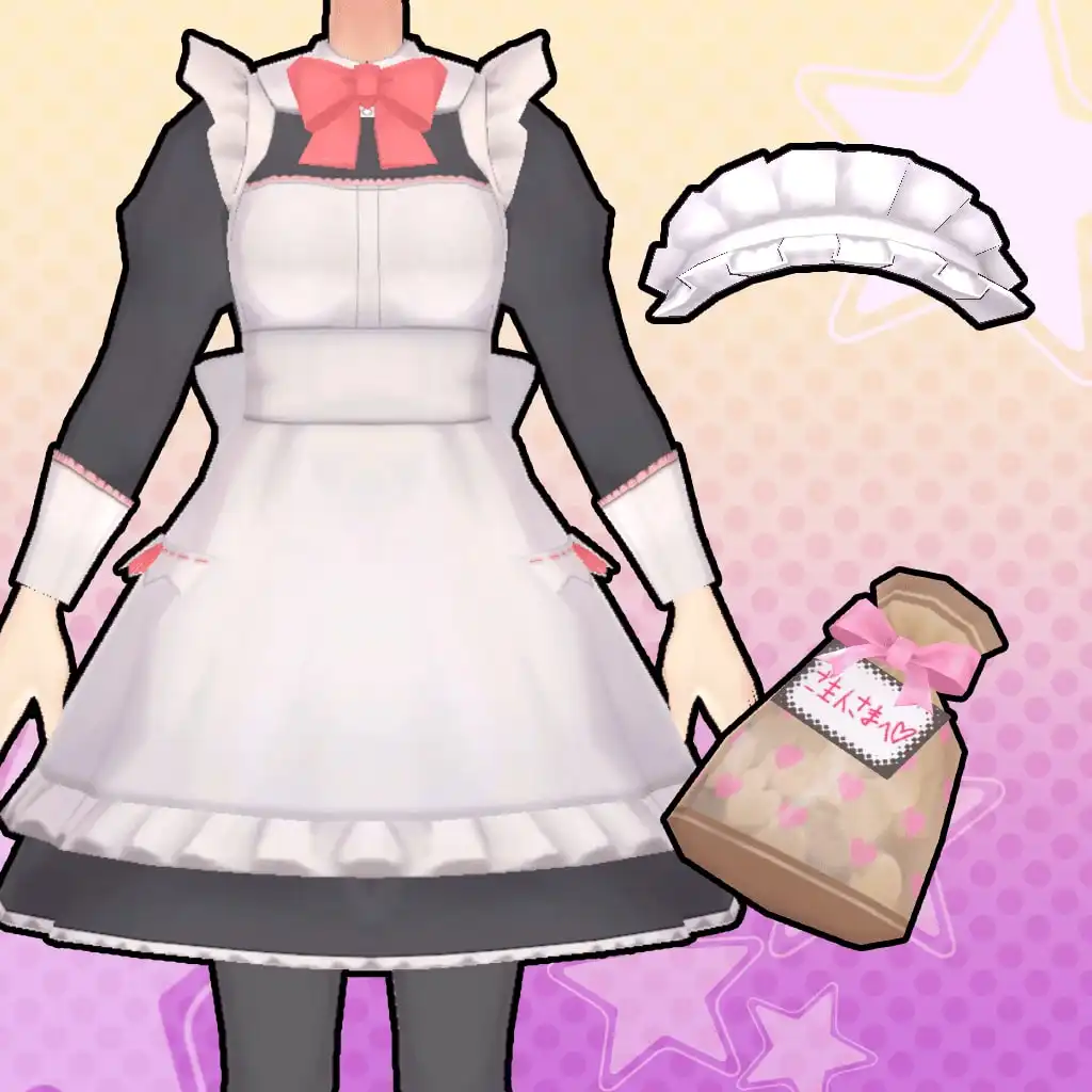 Gal*Gun: Double Peace 'Maid Uniform' Costume Set [Cross-Buy] — Gal*Gun Double Peace