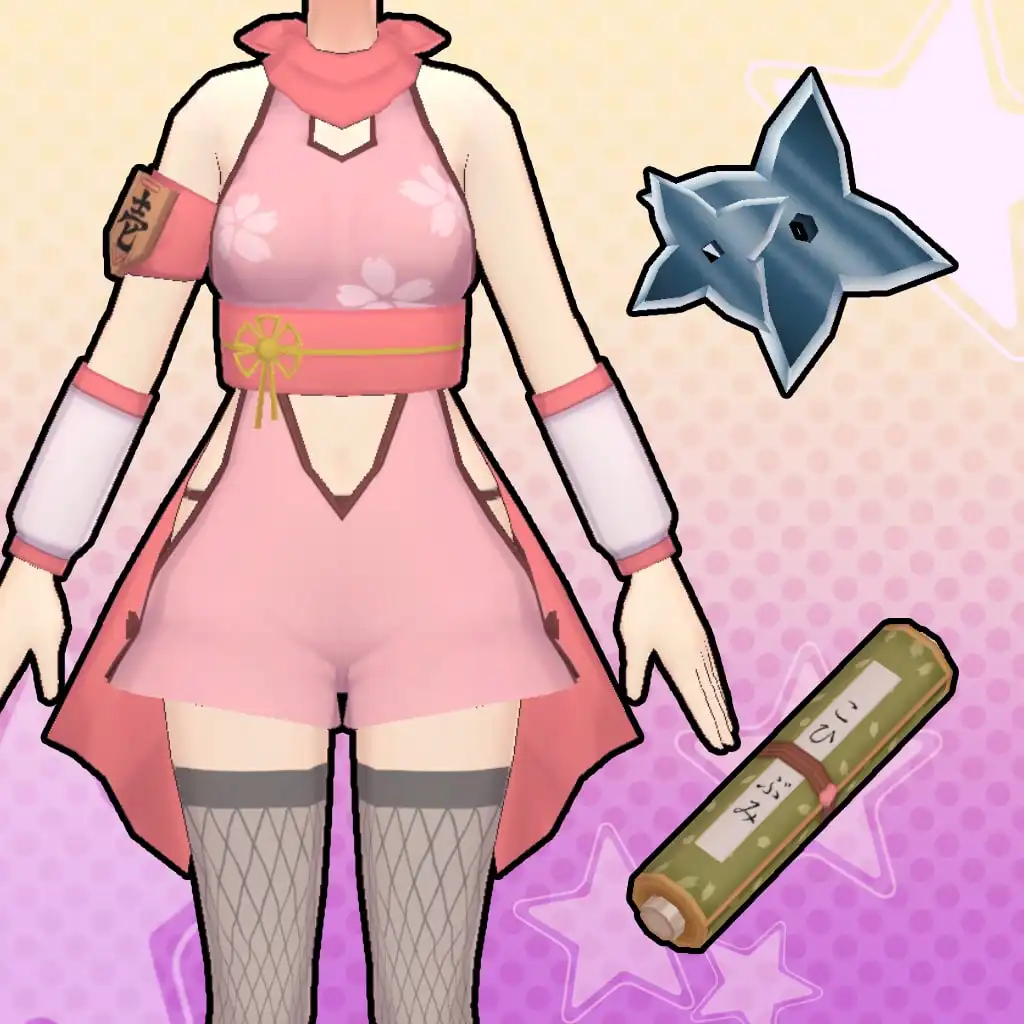 Gal*Gun:Double Peace 'Cunning Kunoichi' Costume Set[Cross-Buy] — Gal*Gun Double Peace